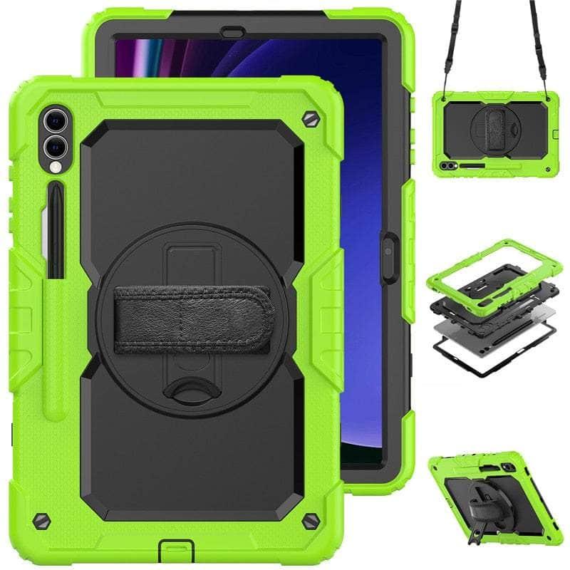 Casebuddy Galaxy Tab S9 Shockproof Shoulder Strap Case