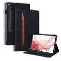 Casebuddy black-business / S9 Ultra (14.6 inch) Galaxy Tab S9 Ultra Luxury Vegan Leather Wallet