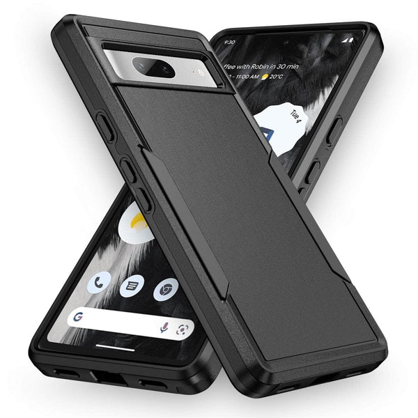 Casebuddy Black / for Pixel 8 Google Pixel 8 Dual Layer Hard Armor Case