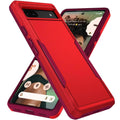 Casebuddy Red / for Pixel 8 Google Pixel 8 Shockproof Hard Bag Cover