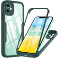 Casebuddy Green / iPhone 15 iPhone 15 360 Degree Full Body Rugged Case