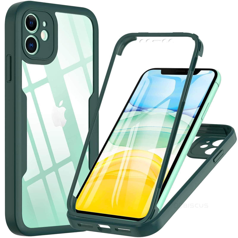 Casebuddy Green / iPhone 15 Plus iPhone 15 Plus 360 Degree Full Body Rugged Case
