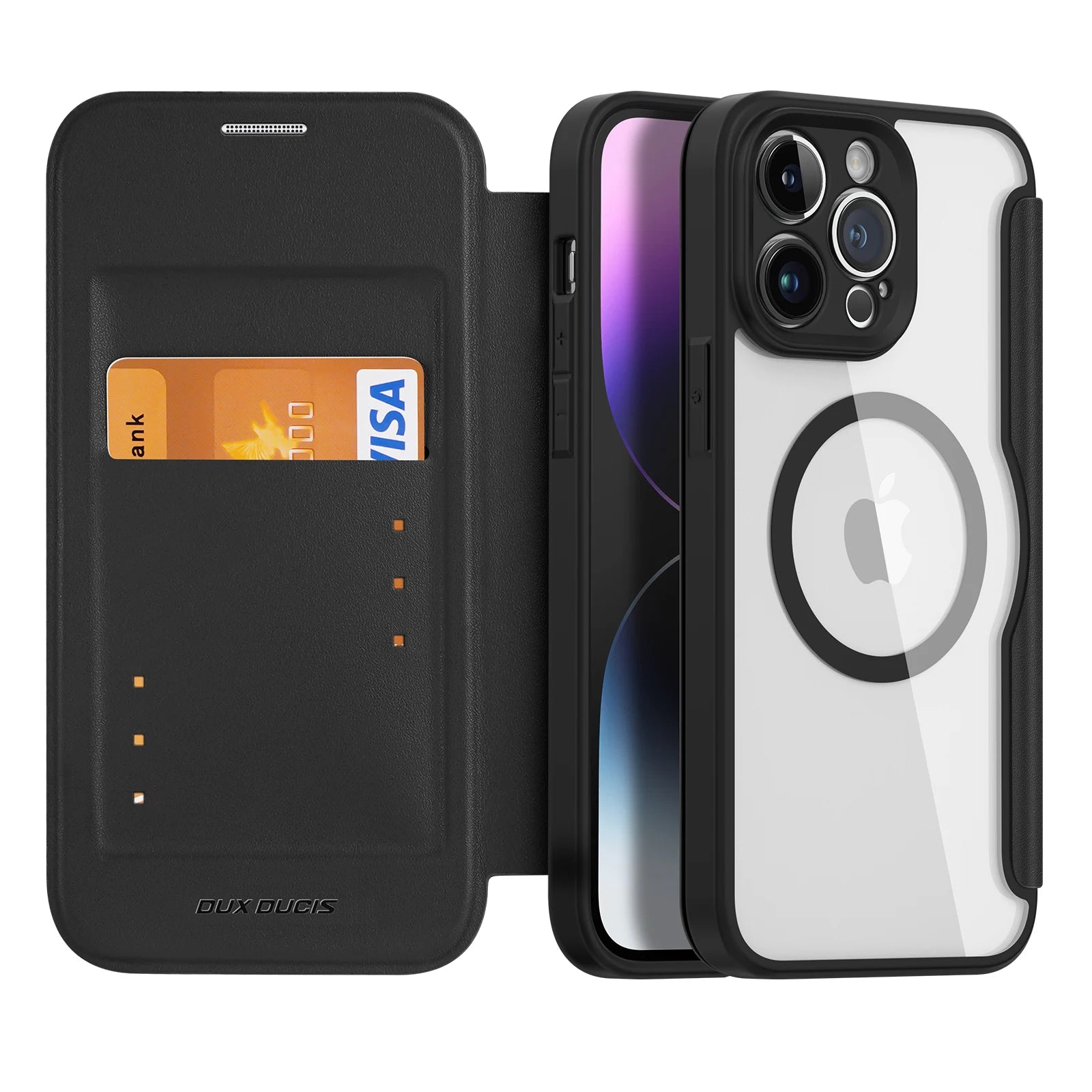 Casebuddy black / For Iphone 15 Plus iPhone 15 Plus DUX DUCIS Magsafe Shockproof Case