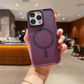Casebuddy Dark Purple / For iPhone 15 Plus iPhone 15 Plus Magnetic Magsafe Shockproof Case