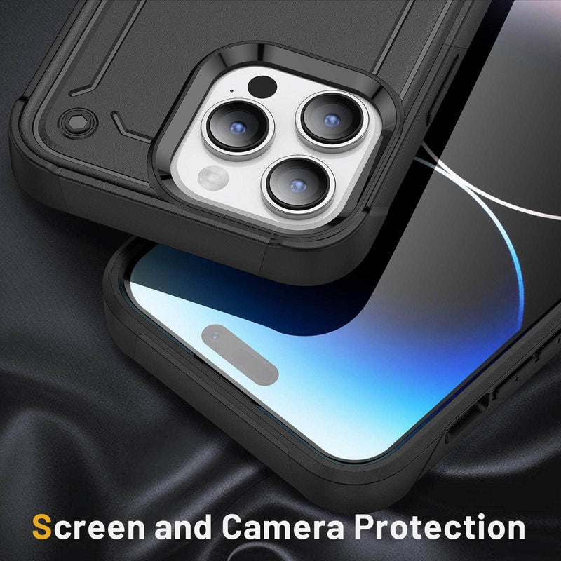 Casebuddy iPhone 15 Plus Shockproof Hard Plastic TPU Bumper