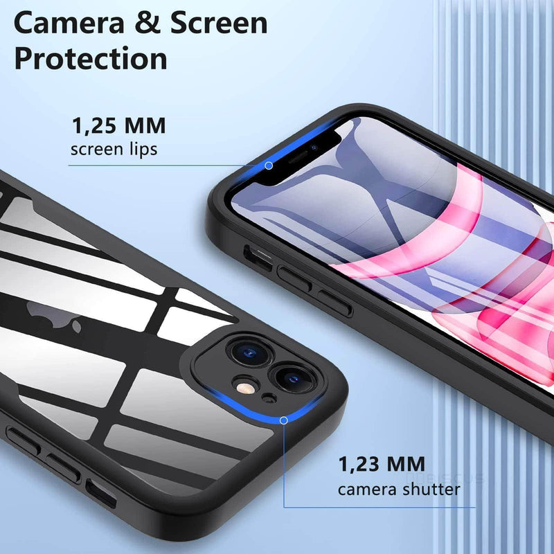 Casebuddy iPhone 15 Pro 360 Degree Full Body Rugged Case