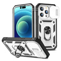 Casebuddy White / iPhone 15 Pro iPhone 15 Pro Armor Designed Shockproof Rugged Military Case