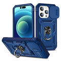 Casebuddy Blue / iPhone 15 Pro iPhone 15 Pro Armor Designed Shockproof Rugged Military Case