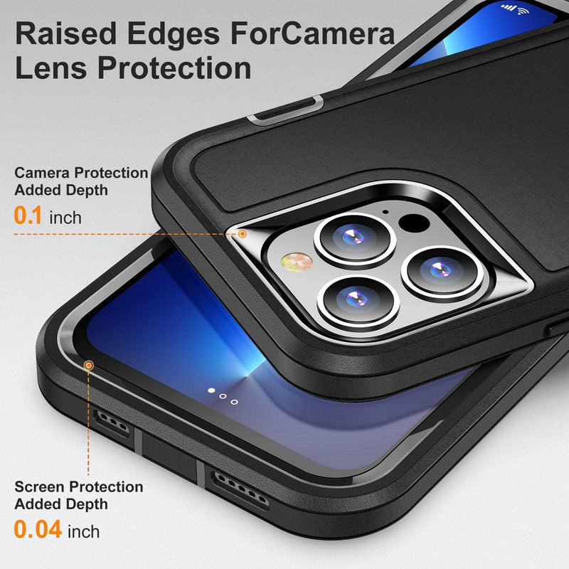 Casebuddy iPhone 15 Pro Heavy Armor Shockproof Defend Case