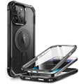 Casebuddy Black / PC + TPU iPhone 15 Pro I-BLASON AresMag Shockproof MagSafe Case