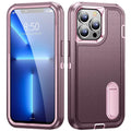 Casebuddy Fuchsia-Pink / For iPhone 15Pro Max iPhone 15 Pro Max Heavy Armor Shockproof Defend Case