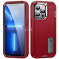 Casebuddy Red-Black / For iPhone 15Pro Max iPhone 15 Pro Max Heavy Armor Shockproof Defend Case