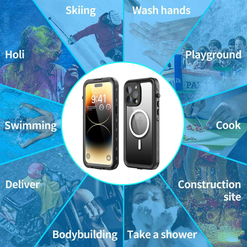 Casebuddy iPhone 15 Pro Max IP68 Waterproof Protector Full Body