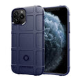 Casebuddy Blue / For iPhone 15ProMax iPhone 15 Pro Max Rugged Fiber Shield Matte Rubber Case