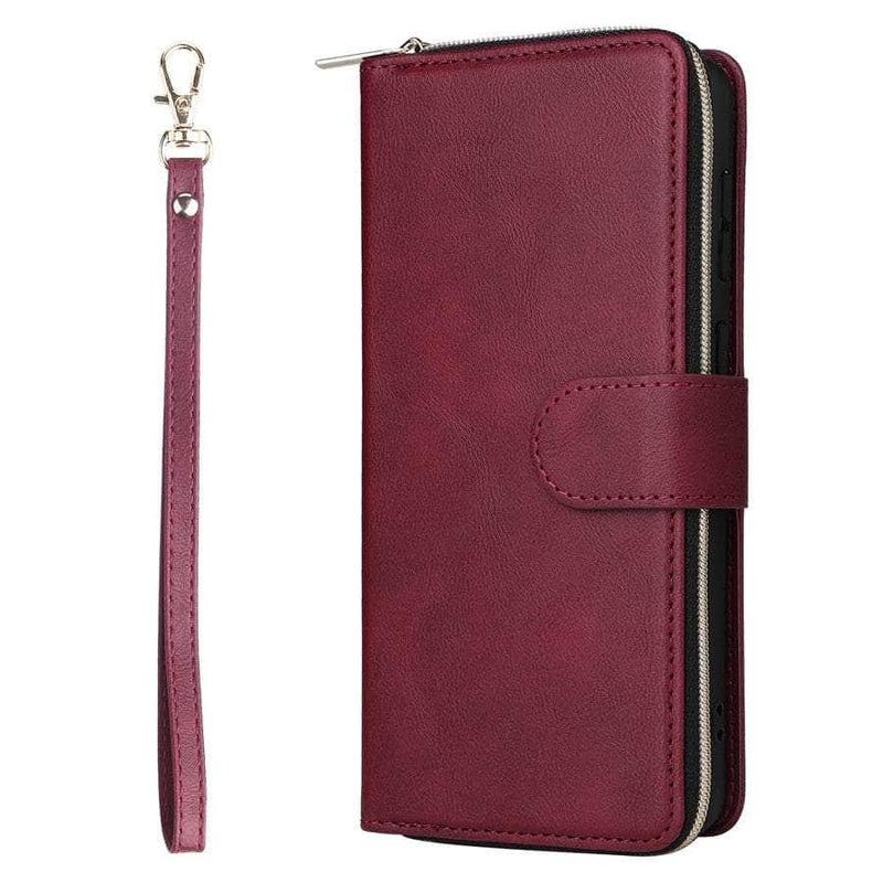 Casebuddy Luxury Galaxy A14 Wallet 9-Card Leather Case