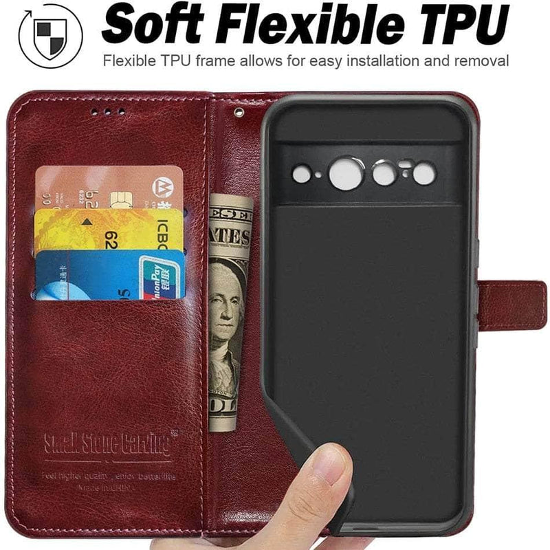Casebuddy Magnetic Google Pixel 8 Pro Wallet Flip Case