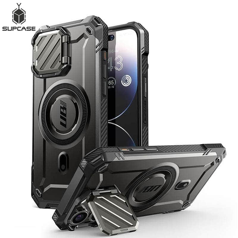 Casebuddy Black / PC + TPU SUPCASE iPhone 15 Pro Max Mag XT Full Body Case