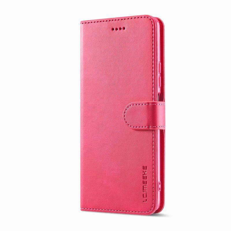 Casebuddy Red / For iPhone 15 Vegan iPhone 15 Plus Wallet Card Holder Case