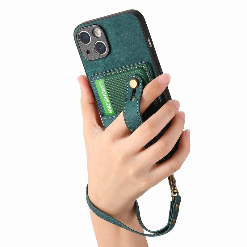 Casebuddy Vegan Leather iPhone 15 Pro Max Wallet Case