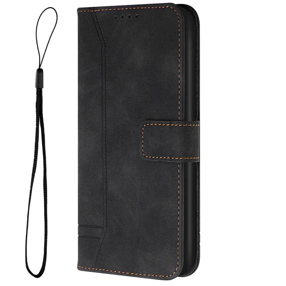 Casebuddy Black / Galaxy A14 5G Galaxy A14 Leather Wallet Case