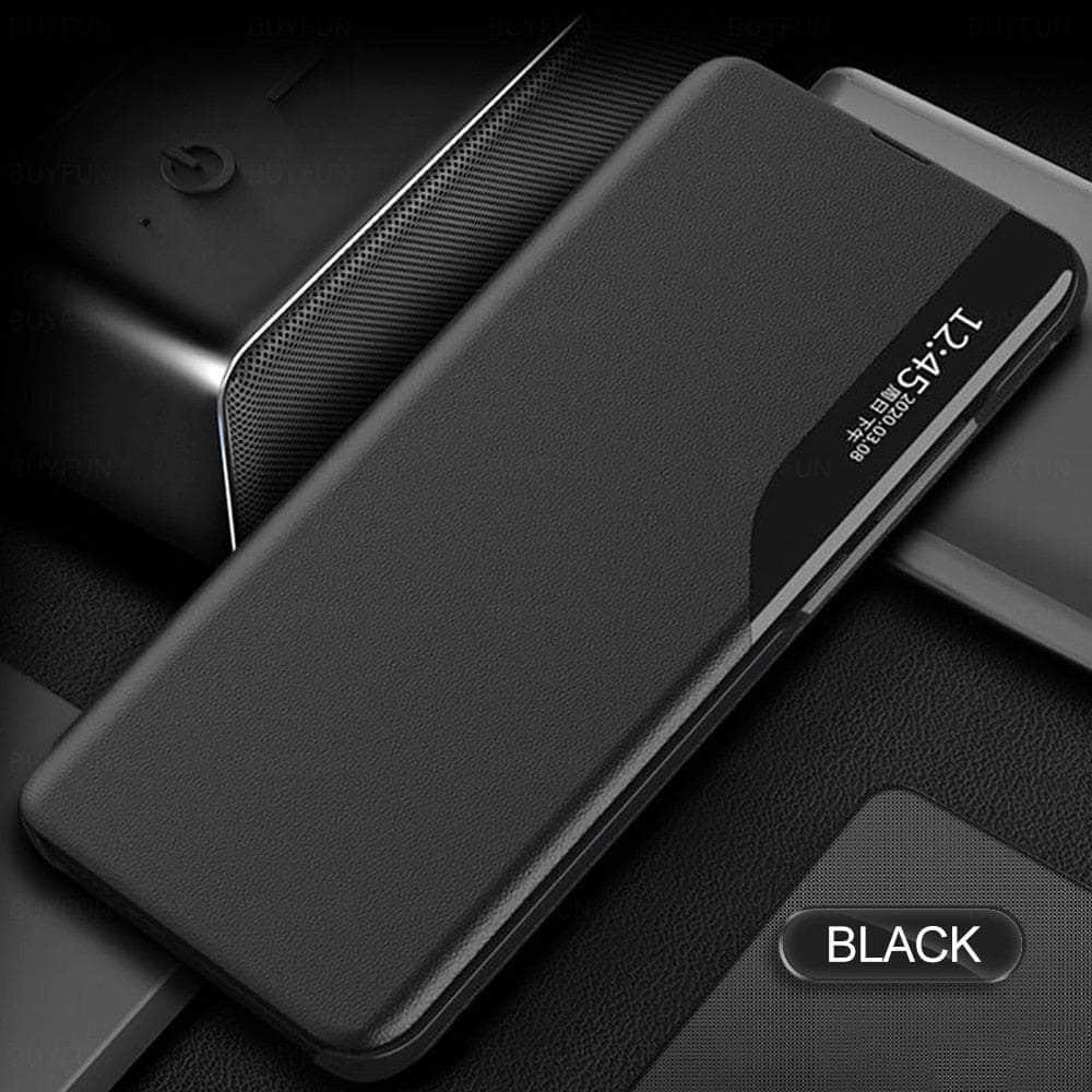 Casebuddy Galaxy A14 Smart Side View Leather Flip Cover