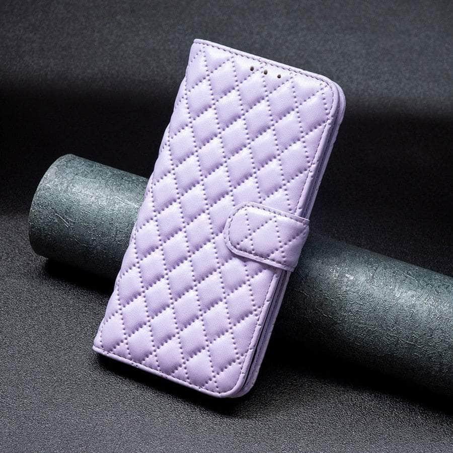 Casebuddy Purple / Galaxy A34 Galaxy A34 Small Fragrance Leather Case