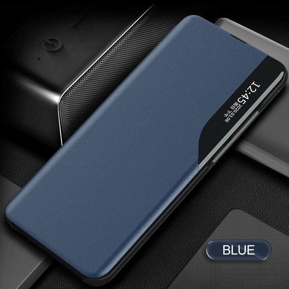 Casebuddy Galaxy A34 Smart Side View Leather Flip Cover