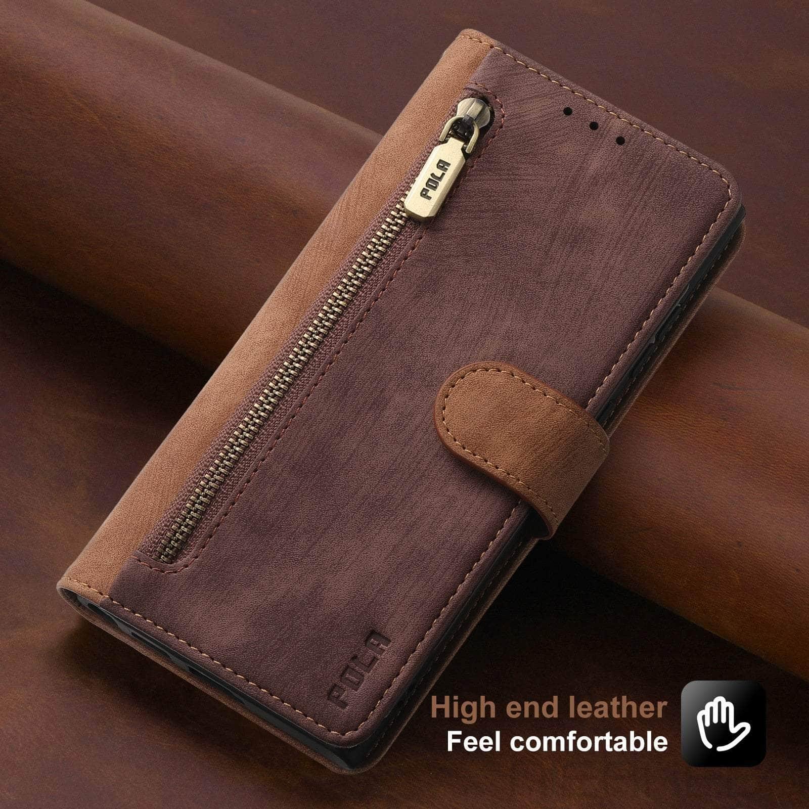 Casebuddy Galaxy A54 Anti-Theft Brush Leather Case