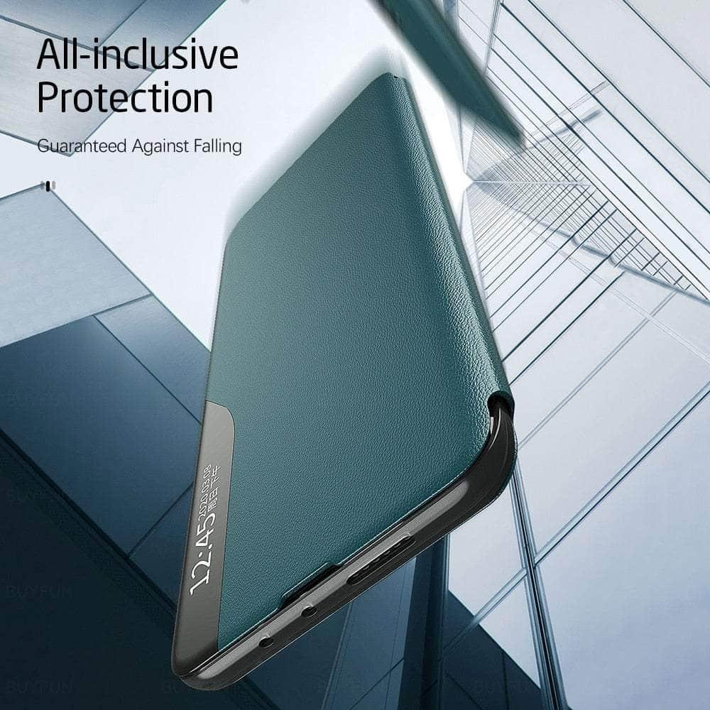 Casebuddy Galaxy A54 Smart Side View Leather Flip Cover