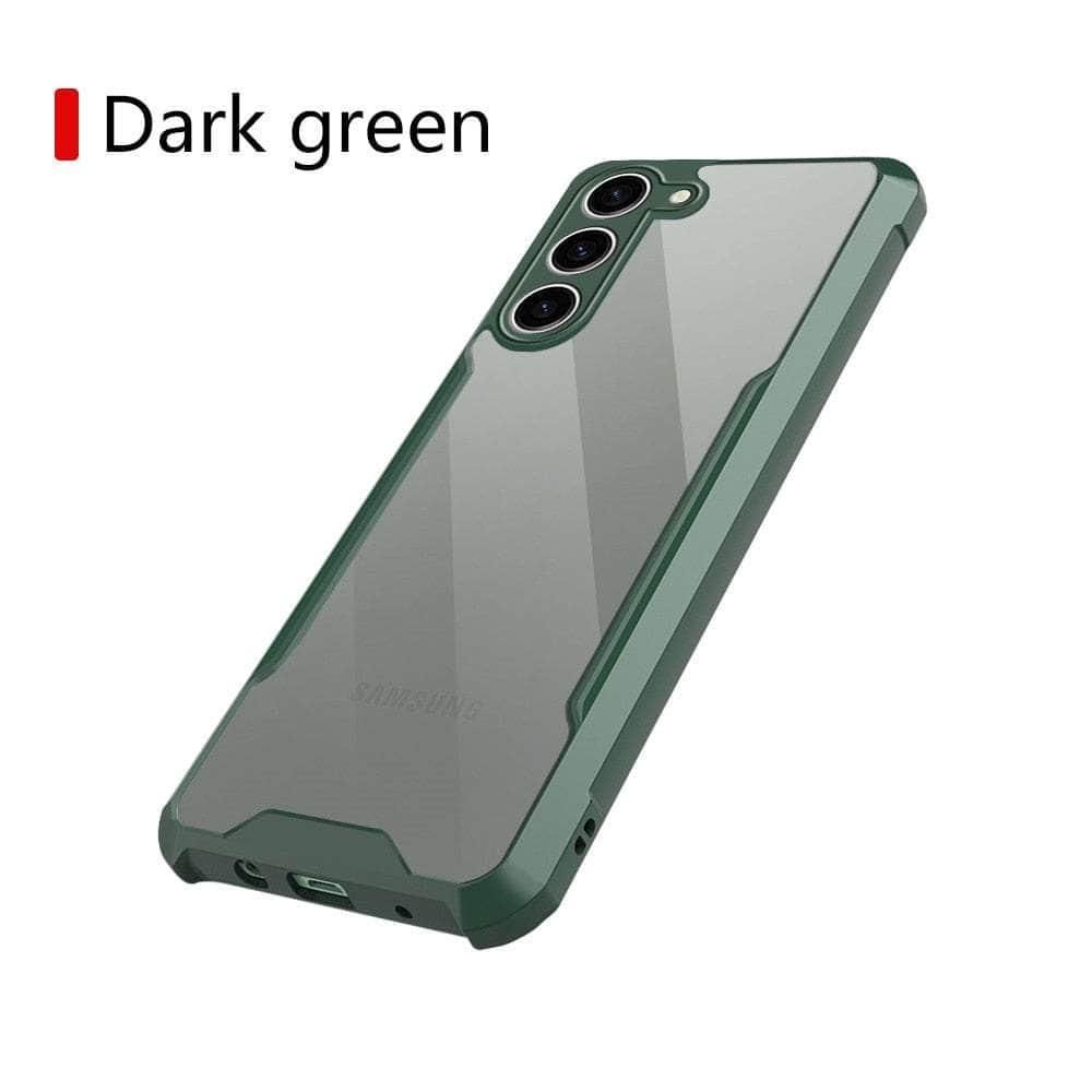 Casebuddy Green 4 / S23 FE Galaxy S23 FE Clear Acrylic Shockproof Cover
