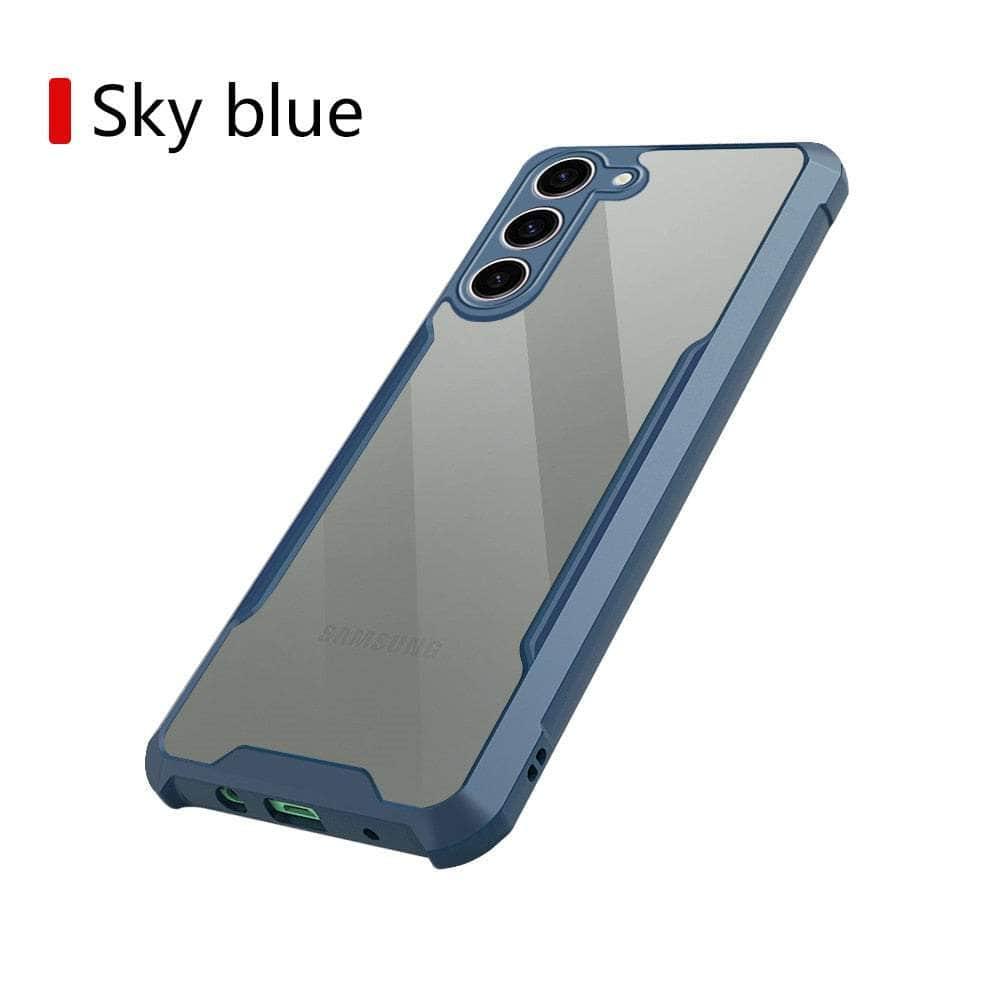 Casebuddy Blue 2 / S23 FE Galaxy S23 FE Clear Acrylic Shockproof Cover