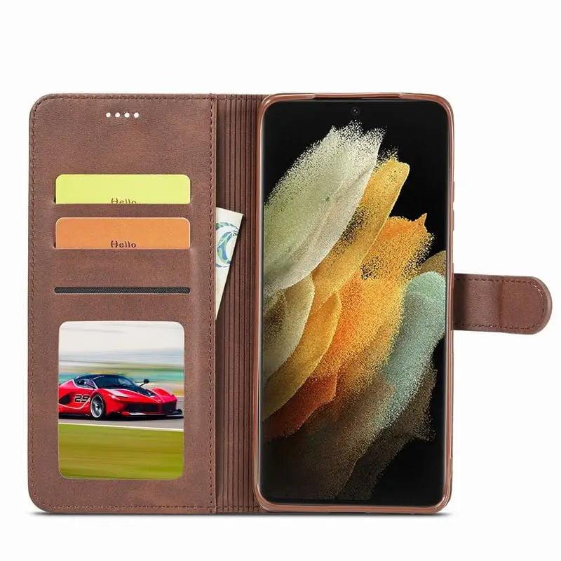 Casebuddy Galaxy S24 Ultra Wallet Leather Cover