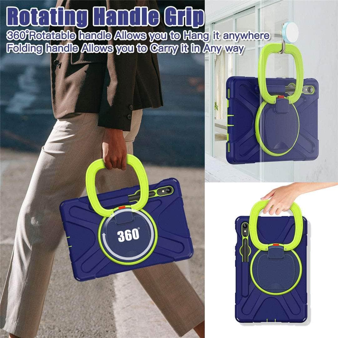 Casebuddy Galaxy Tab S9 Rotating Shockproof Rugged Cover