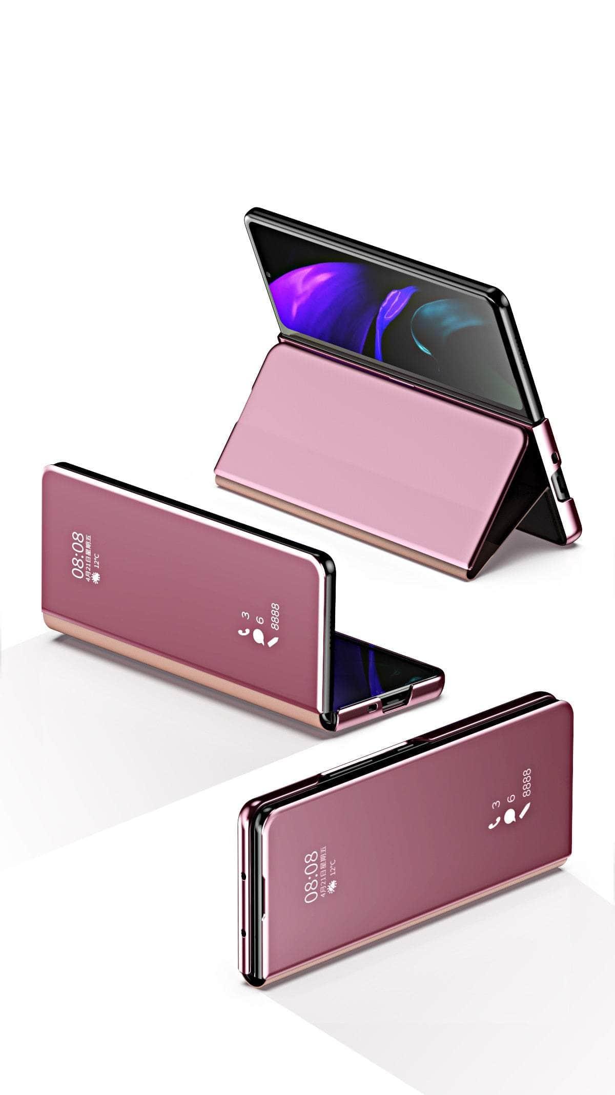 Casebuddy Galaxy Z Fold 5 Mirror Clear View Case