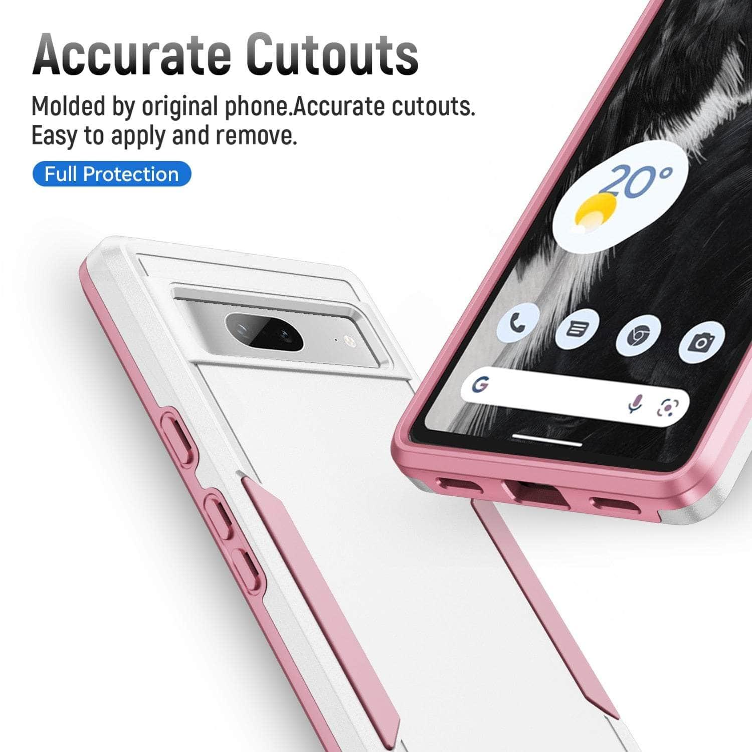 Casebuddy Google Pixel 8 Dual Layer Hard Armor Case