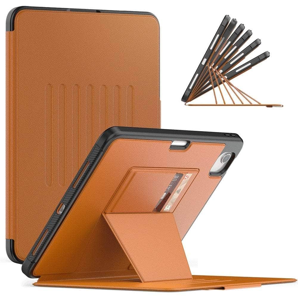 Casebuddy Brown / iPad 10th 10.9 2022 iPad 10 (2022) Magnet Smart Shockproof Cover