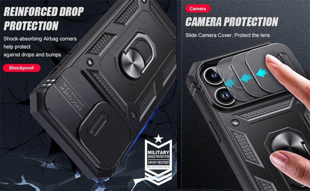 Casebuddy iPhone 15 Armor Designed Shockproof Rugged Military Case