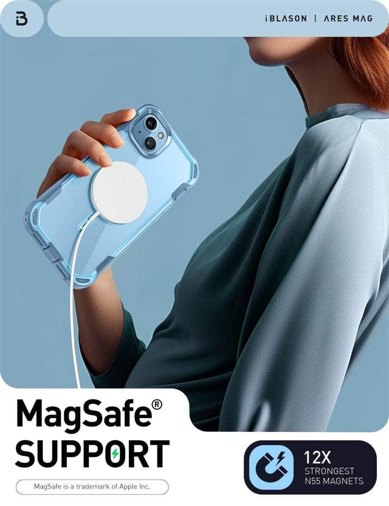 Casebuddy iPhone 15 I-BLASON AresMag Shockproof MagSafe Case
