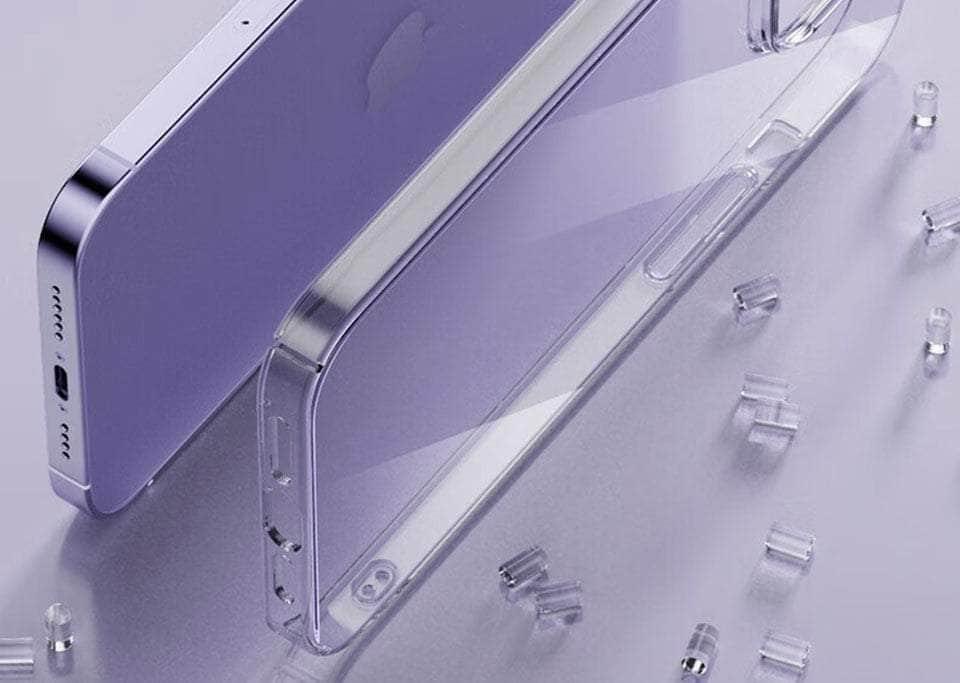 Casebuddy iPhone 15 Plus Transparent Soft TPU Silicone Cover