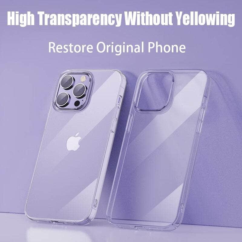 Casebuddy iPhone 15 Plus Transparent Soft TPU Silicone Cover