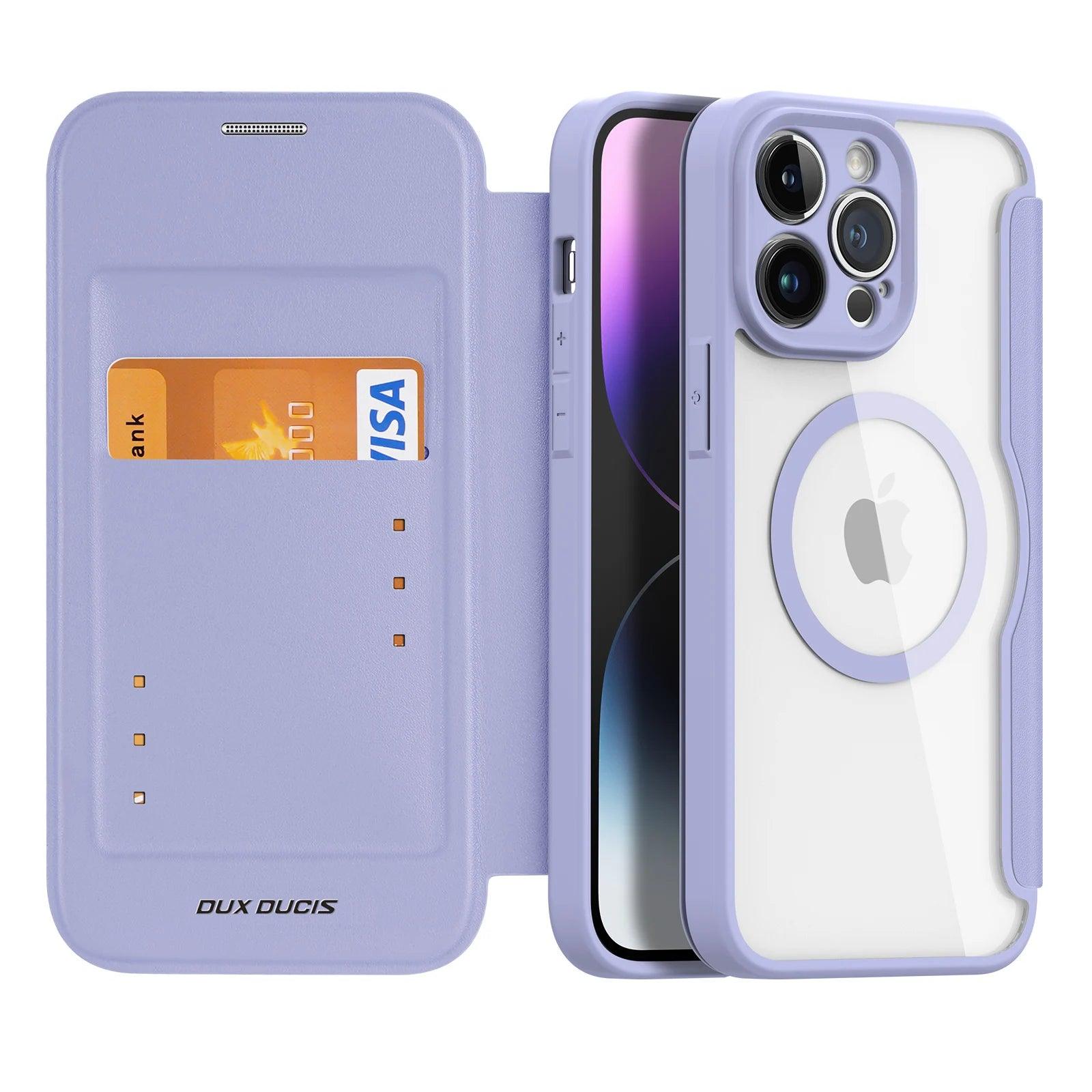 Casebuddy PURPLE / For Iphone 15 Pro iPhone 15 Pro DUX DUCIS Magsafe Shockproof Case