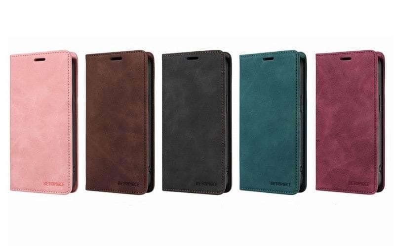 Casebuddy iPhone 15 Pro Max RFID Leather Wallet Flip Case