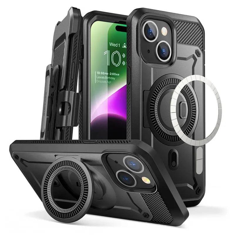 Casebuddy Black / PC + TPU iPhone 15 SUPCASE UB Pro Mag Full Body Case