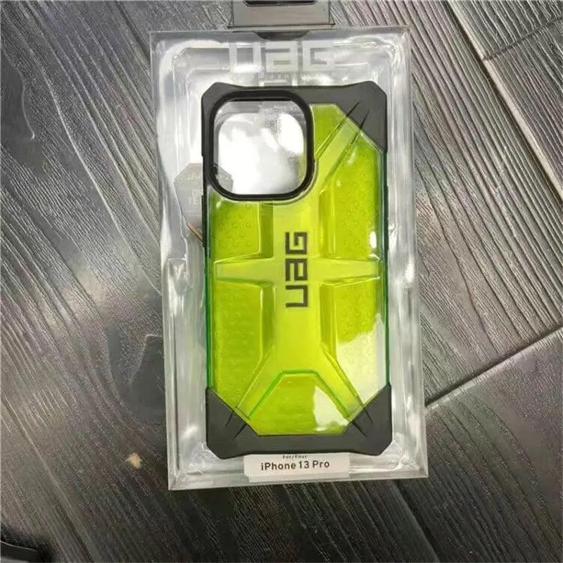 Casebuddy Fluorescent Green / For iPhone 15 iPhone 15 UAG Plasma Tough Rugged Case