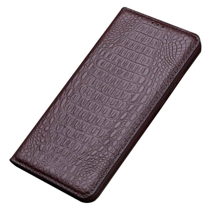 Casebuddy Luxury Real Leather iPhone 15 Wallet Case