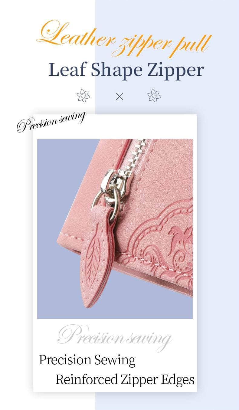 Casebuddy Luxury Zipper Leather Card Book Galaxy A14 Etui