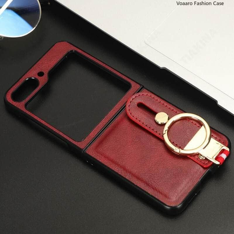 Casebuddy Metal Ring Galaxy Z Flip 5 Wristband Case