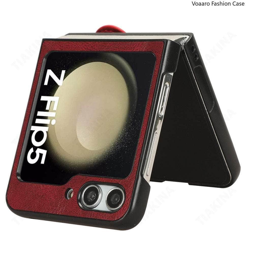 Casebuddy Metal Ring Galaxy Z Flip 5 Wristband Case