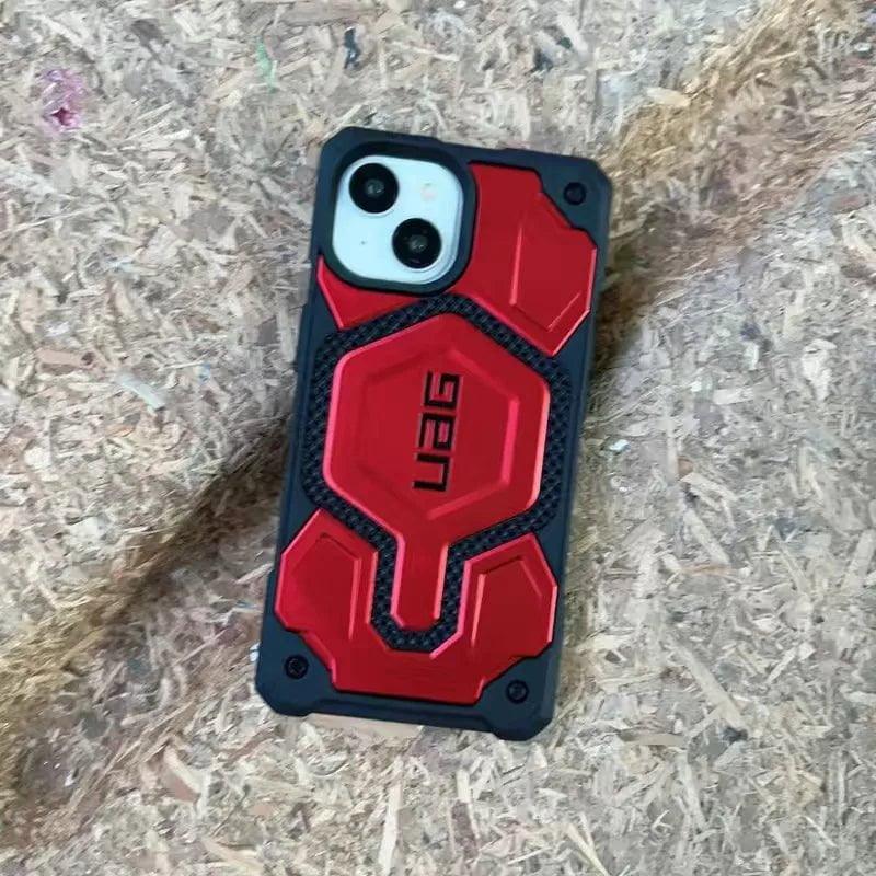 Casebuddy Red / For iPhone 15 UAG Monarch Pro Kevlar iPhone 15 MagSafe Case