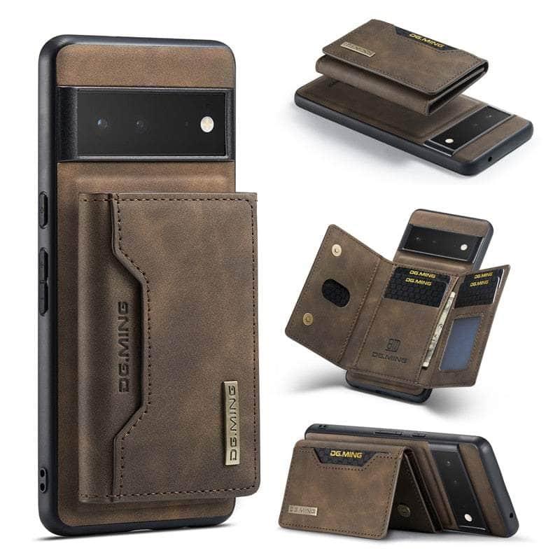 2 in 1 Detachable Pixel 6 Pro Card Pocket Wallet